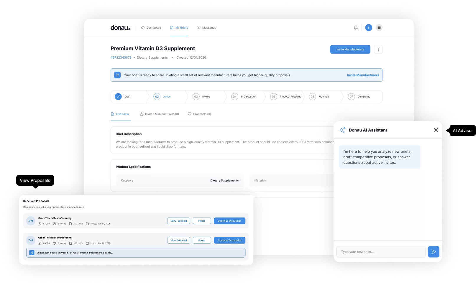 Donau platform preview